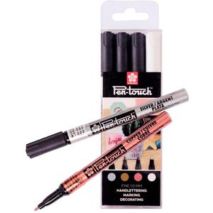 Produktbild für Lackmarker Sakura Pen-touch wasserfest &amp; permanent