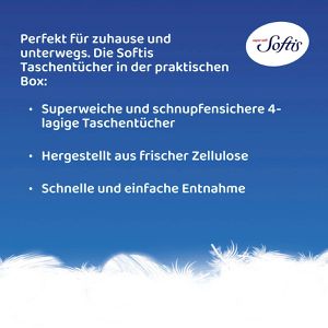 Produktbild für Taschentücher Regina Softis, super soft, Box