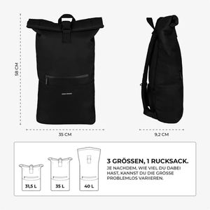 Produktbild für Rucksack Urban-Zweirad Hybrid 2.0, 54 cm