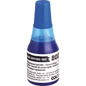 Stempelfarbe Colop 802, lösemittelbasiert, blau