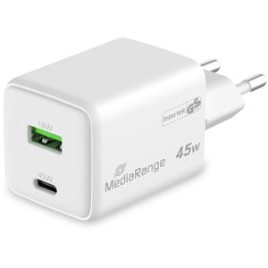 USB-Ladegerät MediaRange MRMA113-2, 45 Watt