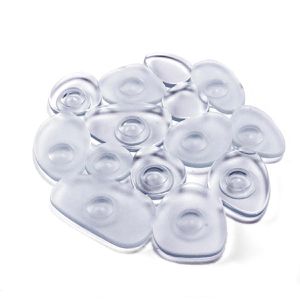 Produktbild für Badewannenmatte MSV Anti-Rutsch, 12x13 cm, 4 Stück