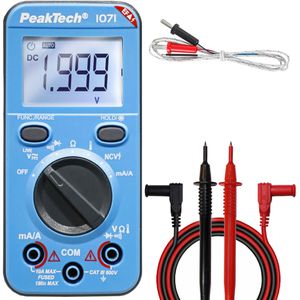 Produktbild für Multimeter PeakTech P 1071, digital, RMS