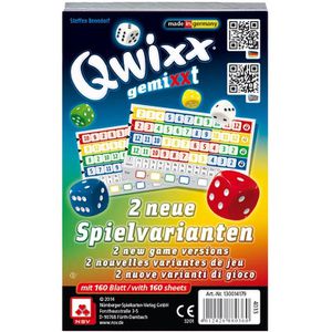 Spielblock NSV 4033, Qwixx gemixxt, 2 Stück