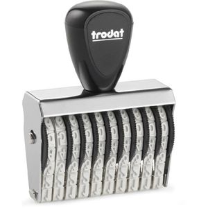 Produktbild für Zahlenstempel Trodat Classic 15510, mit Ziffern 0 - 9