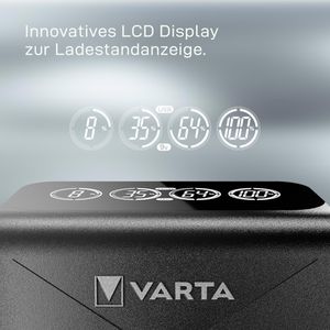 Produktbild für Akku-Ladegerät Varta LCD Plug Charger+, 57687