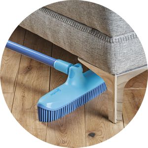 Produktbild für Kehrgarnitur Spontex Catch &amp; Clean Set, mit Gummiborsten