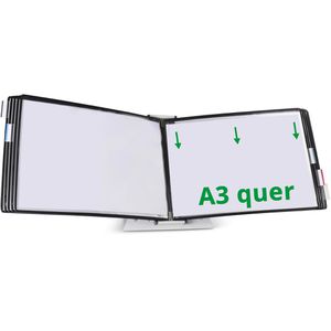 Produktbild für Sichttafel Tarifold 118107, A3 quer