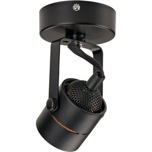 Produktbild für Deckenstrahler SLV Spot 79, schwarz mit GU-Fassung