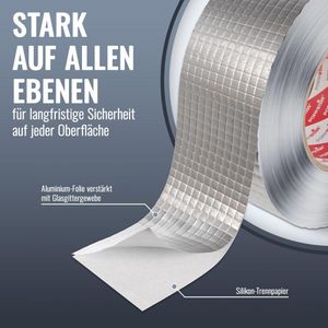 Produktbild für Dichtungsband Poppstar 1010847 Aluminiumband