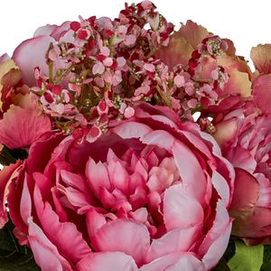 Produktbild für Kunstblume Creativ-green Peonienstrauß