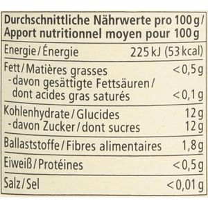 Produktbild für Fruchtpüree Alnatura Apfelmark im Glas,100% Apfel, BIO