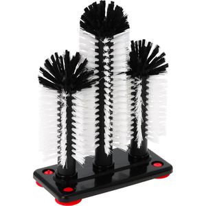 Spülbürste BÜMAG Gläserbürste mit 3 Bürsten