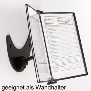 Produktbild für Sichttafelsystem Tarifold 475157, 3D, A4