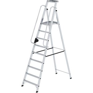 Podestleiter MUNK 50089, mit nivello-Leiterfüße