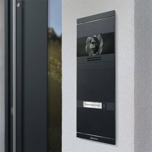Produktbild für Türsprechanlage Metzler VDM10 2.0 anthrazit, mit Monitor, LAN