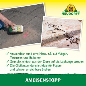 Produktbild für Ameisenpulver Neudorff Ameisenstopp