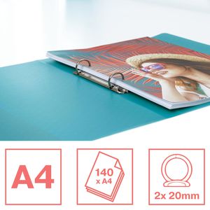 Produktbild für Ringbuch Esselte 626242, Colour'Breeze, A4