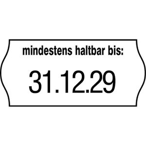 Preisetiketten Böttcher-AG weiß, 26 x 12 mm
