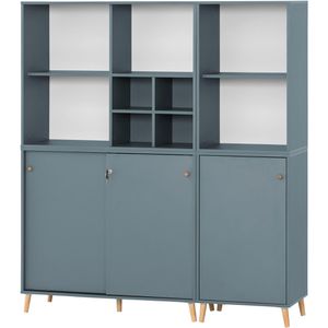 Kombischrank Möbelpartner Serie 500, fjord