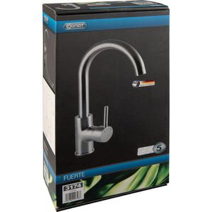Produktbild für Küchenarmatur Cornat Fuerte 3174, Edelstahl