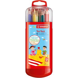 Buntstifte Stabilo Trio dick, 203/11-15