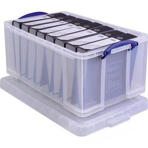 Really-Useful-Box Aufbewahrungsbox 19BK, 19Liter, mit Deckel, Kunststoff,  schwarz, 40 x 26 x 29cm – Böttcher AG