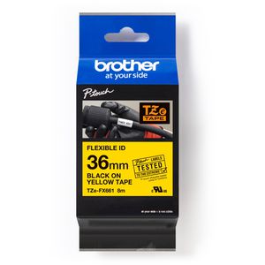 Produktbild für Schriftband Brother TZe-FX661, 36mm