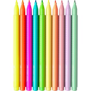 Produktbild für Filzstifte Faber-Castell Grip Neon+Pastell, 155312