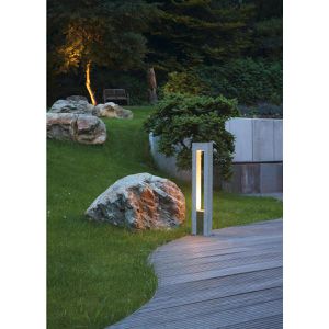 Produktbild für Wegeleuchte SLV Arrock Arc, Stein, grau