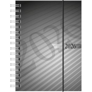 Produktbild für Buchkalender Rido-Ide perfect/Technik grau, 2026