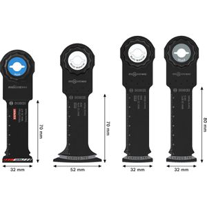 Produktbild für Multifunktionswerkzeug-Zubehör Bosch Heavy Duty Set
