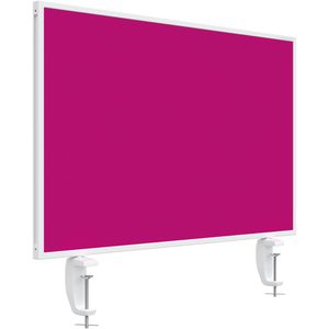 Produktbild für Tischtrennwand Magnetoplan VarioPin, 1108018, pink