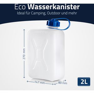 Produktbild für Wasserkanister Hünersdorff ECO 810250