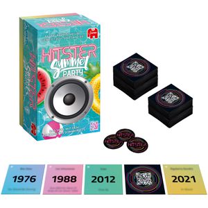 Produktbild für Kartenspiel Jumbo 1110100357, Hitster - Summer Party