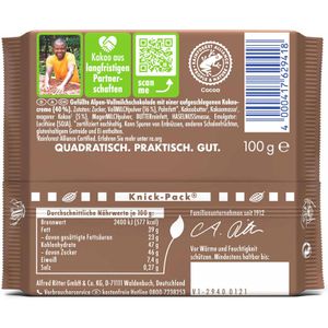 Produktbild für Tafelschokolade Ritter-Sport Kakao-Mousse