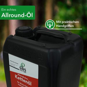 Produktbild für Sägekettenöl SWS O10-SWSMIN5, Haftöl mineralisch