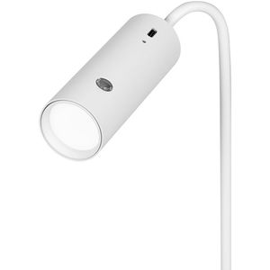 Produktbild für Schreibtischlampe Hansa Flare Spot, weiß, LED, dimmbar