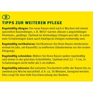 Produktbild für Rasensamen Wolf-Garten U-RS 500 Universal-Rasen