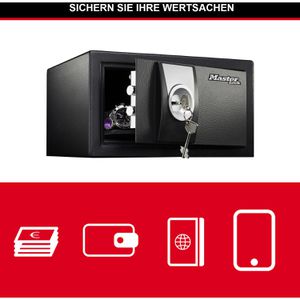 Produktbild für Tresor Master-Lock X031ML, schwarz