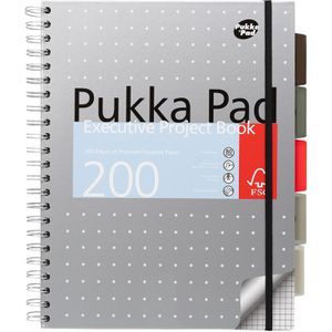 Produktbild für Collegeblock Pukka-Pad Executive Organiserbook, A4
