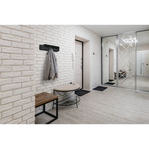 Produktbild für Garderobenleiste Durable Durastore, 184701, schwarz