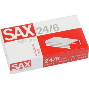 Heftklammern Sax Design 1-246-01, Typ 24/6