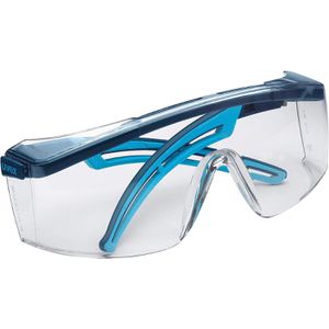 Produktbild für Schutzbrille Uvex astrospec 2.0, schwarz-blau, Bügelbrille