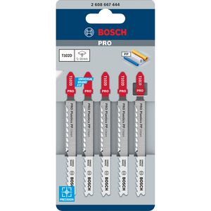 Produktbild für Stichsägeblätter Bosch PRO Plastics PP clean T102D