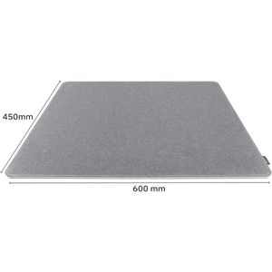 Produktbild für Schreibunterlage Sigel SA200 Eyestyle grau/schwarz