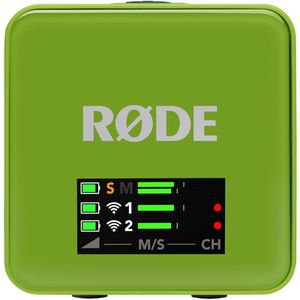 Produktbild für Mikrofon RODE Wireless GO Gen 3, grün