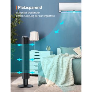 Produktbild für Ventilator TaoTronics TT-TF005, 106cm