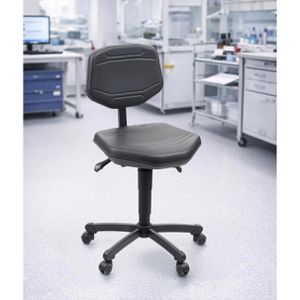 Produktbild für Arbeitsstuhl meychair PRO+ W30-TR-PU-010101, schwarz
