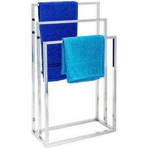 Handtuchhalter Relaxdays 10019256, silber